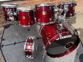 Yamaha Birch Custom Absolute 6dílná bicí sada & Snare, Cherr - 10