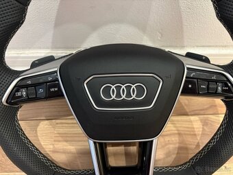 VOLANT AUDI ZREZANY S PADLAMI A AIRBAGOM - 10