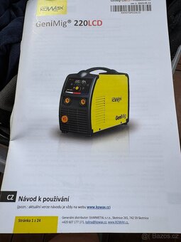 Svářečka CO2 - Kowax GeniMig 220 LCD,vč.příslušenství - 10