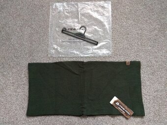 Nové unisex kruhové šály ALPINE PRO - černá, tmavě zelená - 10