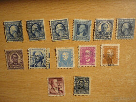 Staré známky - Československo, svět - 10