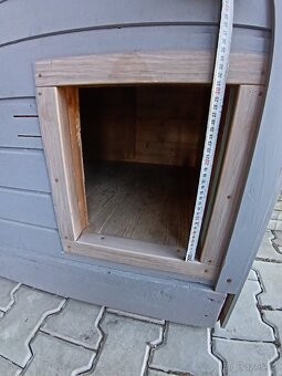 Zateplená psí bouda - 10