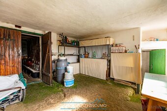 Prodej zahrady se zděnou chatkou, výměra 1118m2, výhled na L - 10