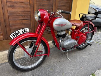 JAWA 250 Pérák typ 11 rok 1949 s doklady a STK - 10