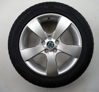 Škoda Octavia - Originání 17" alu kola - Letní pneu - 10