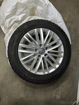 Originál ALU kola Volkswagen 5x112 s letními pneu 205/55 R16 - 10