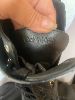 Kožené kanady Calvin Klein boty - originál - 10