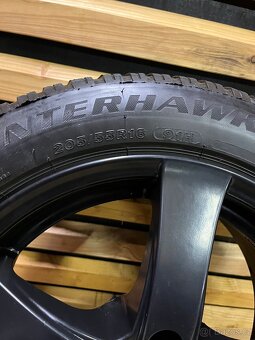 Alu kola Dezent černé, viz parametry5x112, 205/55 r16 ❄️ - 10
