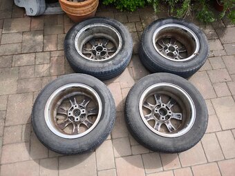 ALU Kola 15, 4x hliník PEUGEOT,CITROEN ,letní pneu 195/65R15 - 10