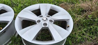 Alu kola originál Škoda 5x112 6,5x17 ET38 565 601 025 J - 10