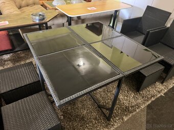 Zahradní polyratanová sestava 4+4+1 pro 8 osob - 10