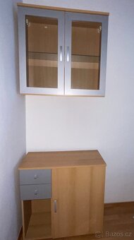 Obývací stěna, komoda + šatní skříň - 10