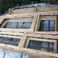 dřevěná špaletová okna dvojitá - vše nové, nepoužité - 10