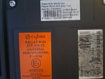 Autosedačka Cybex pallas m-fix - 10
