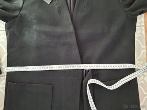 Černý kabát Montecristo XL 10 % vlna 5 % viskoza - 10