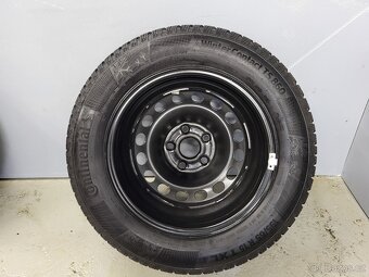 Originál 15" VW Caddy 5x112 zimní pneu 6-7mm - 10