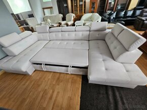 Rohová  moderni sedací Alllaska  "U" NOVINKA - 10
