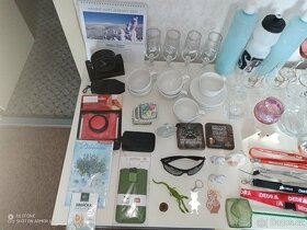 Mix do domácnosti, sklenice, brýle, hodiny, hrníčky, popelní - 10