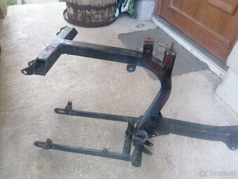 Predám rám so zadnou vidlicou na Jawa 23 mustang - 10