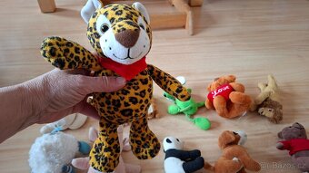 Sada 16 plyšáků velikost do ca  16 cm - 10