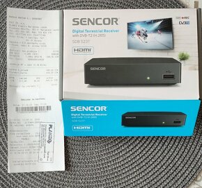 LCD Samsung 40"+ Set-top box Sencor - 10