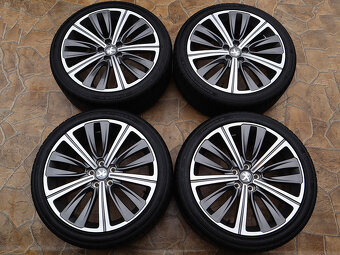 19" Alu kola 5x108 PEUGEOT 508 SW LETNÍ LEŠTĚNÉ - 10