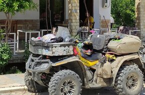 Přední kufr na čtyřkolku na velké expedice Can-Am G1 - 10