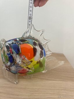 Prodám rybu Moser foukané sklo - 10