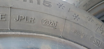 Plechové 15" disky org. VW 5x112mm., pneu 195/65/15" 91T - 10