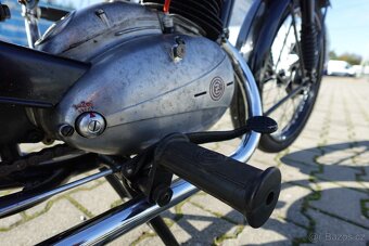 ČZ 125 C, 123,2cmᶟ (4,1kw) Černá - 10