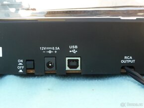 Gramofon LENCO L 3867 USB poloautomat, MM přenoska - 10