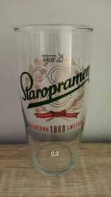 Pivní sklenice Staropramen - 10
