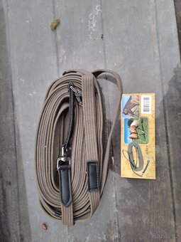 Kožené sedlo pony v setu - 10