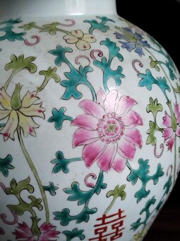 Čínská váza 40 cm nebo 60 cm - 10