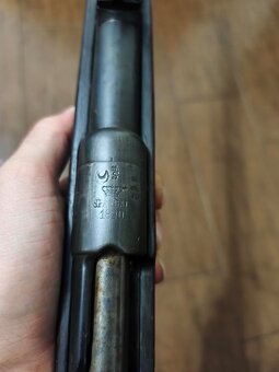 Německá armádní puška Gewehr 1888 Spandau ráže 8x57J perfekt - 10
