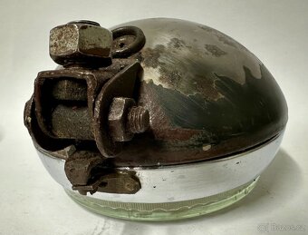 3x světlo světlomet staré pro auto moto RETRO KOUSKY - 10