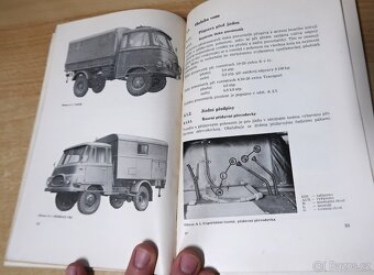 PŘÍRUČKA ROBUR LO 2500, ROK 1968, 50 OBRÁZKŮ, 68 STRAN, FER, - 10