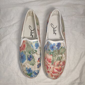 ❗❗ JULIET, VELIKOST 40, DÁMSKÉ SLIP-ONS BOTY NA PLATFORMĚ❗❗ - 10