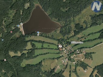 Křišťanovice, stavební parcela u Prachatic,1123 m2 - 10