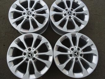 Disky originál Mercedes 17", rozteč 5x112,ET 38, šíře 6,5J - 10