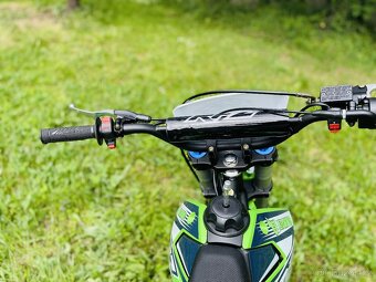 Pitbike Leramotors Jaguar 125ccm, kola 17/14, zelená - 10