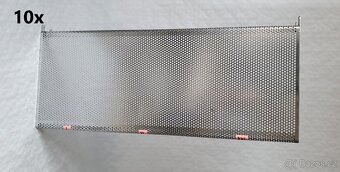 Regál kovový na textil 8m - 10