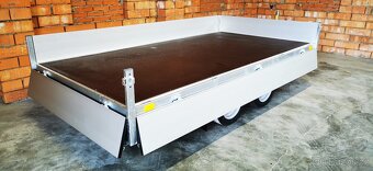 přívěsný vozík ALU 2700 kg 335x182x30 cm SVAŘOVANÝ - 10