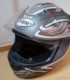 Dámská moto bunda, helma a boty - 10