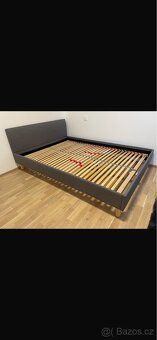 140x200 cm s matrací jako nová, půl roku stará - 10