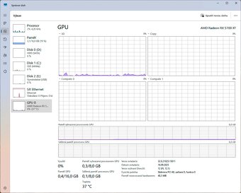 Herní počítač s RX 5700 XT, Ryzen 5 3600 , Win 11 - 10