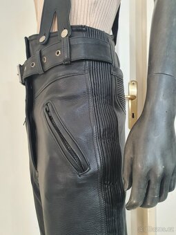 Kožené kalhoty na motorku Dámské V. 38 - 10