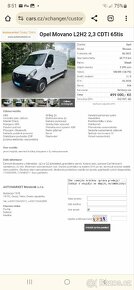 Opel Movano 2.3 Tdi, Automat. 2021 - 10