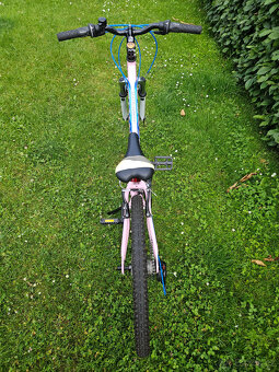 Růžové 24" horské hliníkové kolo KROSS, rám 13" od 120 cm - 10