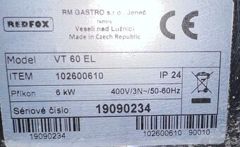 Vařič těstovin dvojitý VT 60 EL RedFox včetně košů - 10